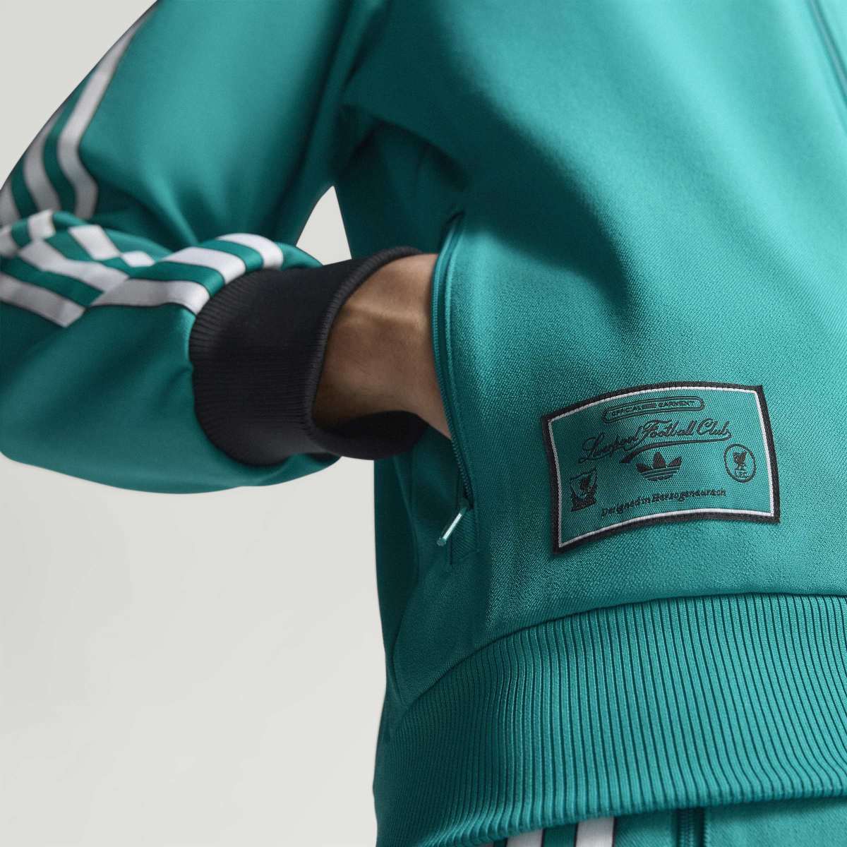 Sweatshirt de Homem Liverpool FC 2025-2026 Terrace Icons Originals Verde-16