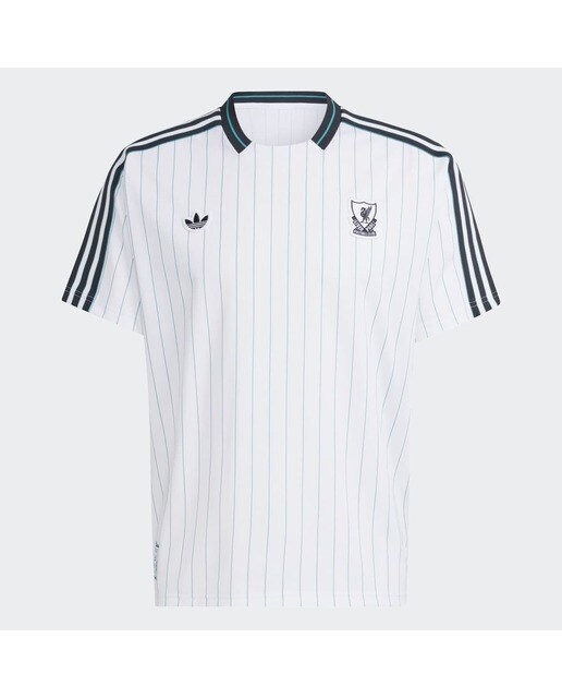 T-shirt de Homem Liverpool FC 2025-2026 Terrace Icons Originals Branco-1
