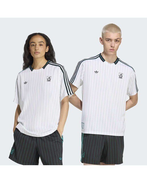 T-shirt de Homem Liverpool FC 2025-2026 Terrace Icons Originals Branco-9