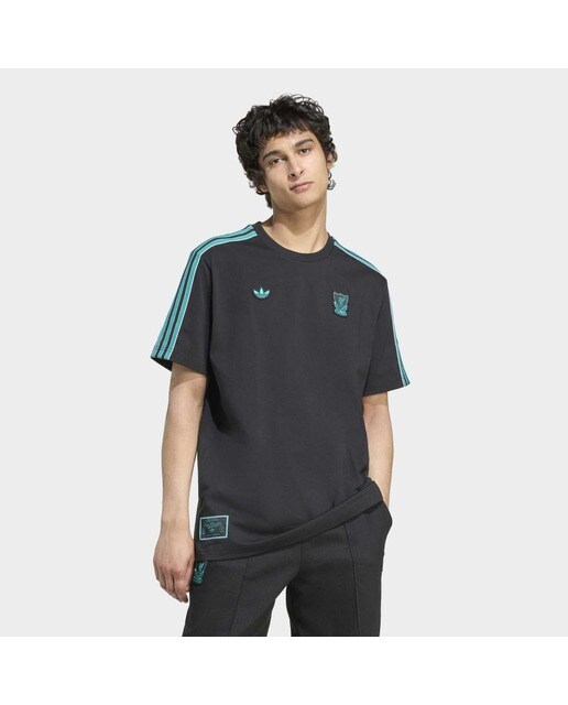 T-shirt de Homem Liverpool FC 2025-2026 Terrace Icons Originals Preto-2