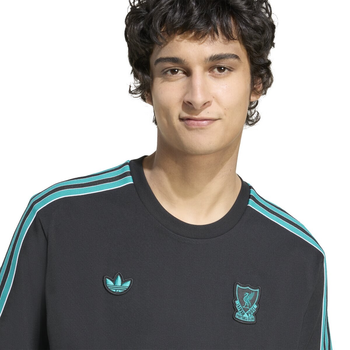 T-shirt de Homem Liverpool FC 2025-2026 Terrace Icons Originals Preto-5
