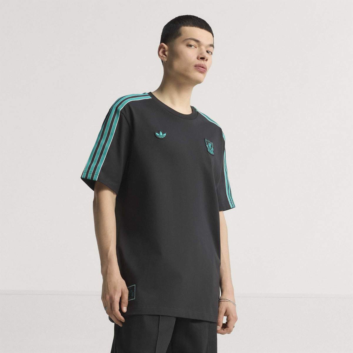 T-shirt de Homem Liverpool FC 2025-2026 Terrace Icons Originals Preto-8
