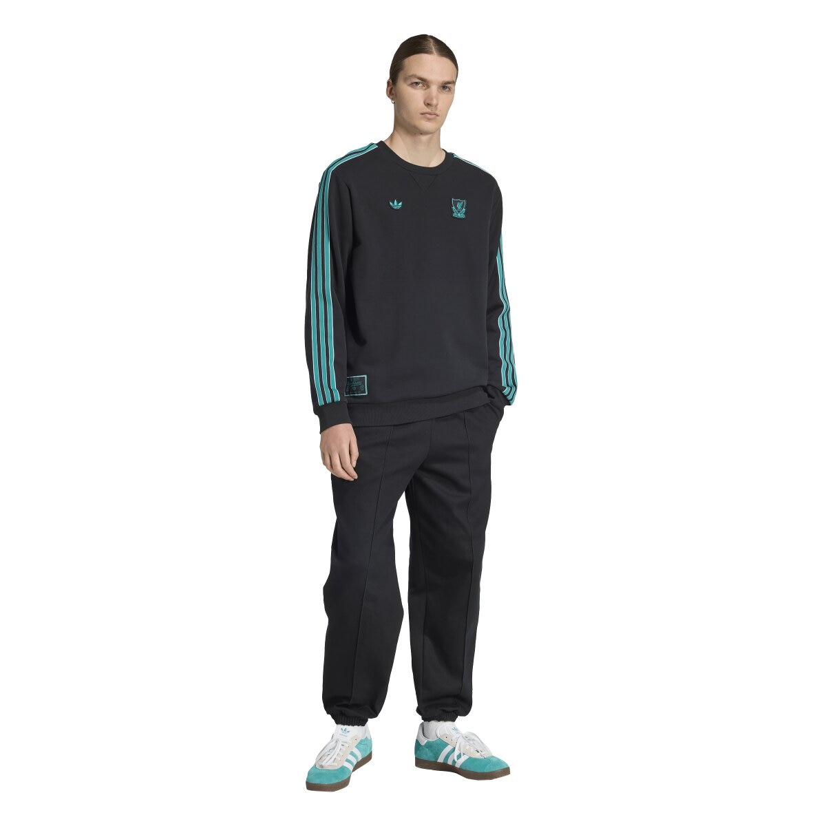 Sweatshirt de Homem Liverpool FC 2025-2026 Terrace Icons Originals Preto-3