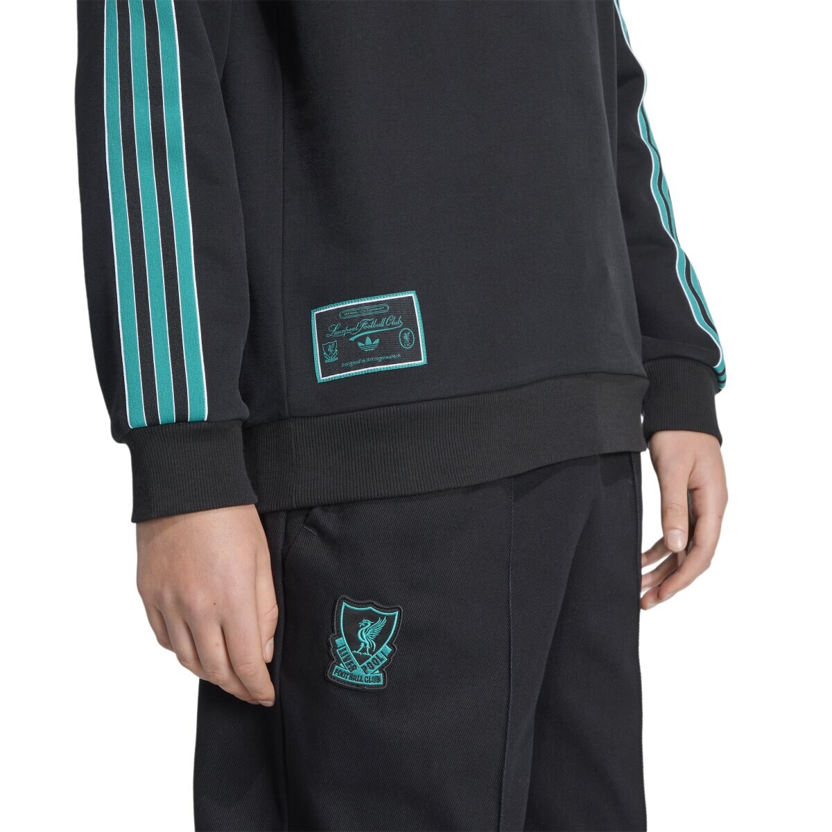 Sweatshirt de Homem Liverpool FC 2025-2026 Terrace Icons Originals Preto-5