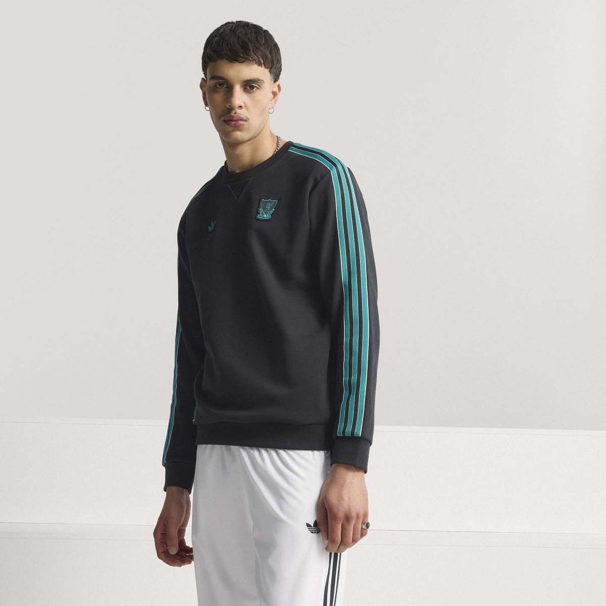 Sweatshirt de Homem Liverpool FC 2025-2026 Terrace Icons Originals Preto-7