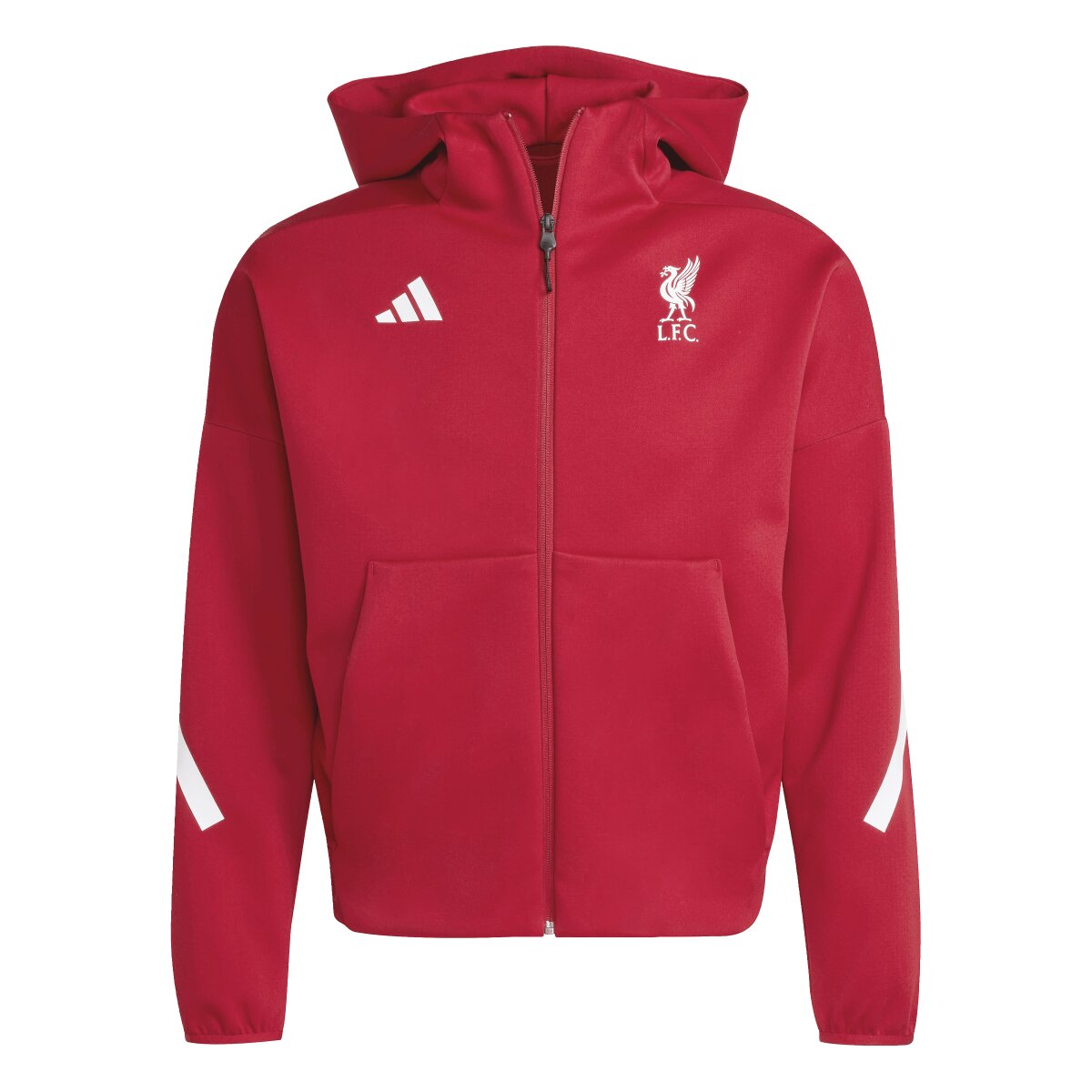 Casaco de Homem Liverpool FC 2025-2026 ZNE Anthem Vermelho-15