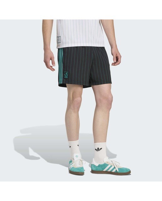 Calções de Homem Liverpool FC 2025-2026 Terrace Icons Originals Preto-2