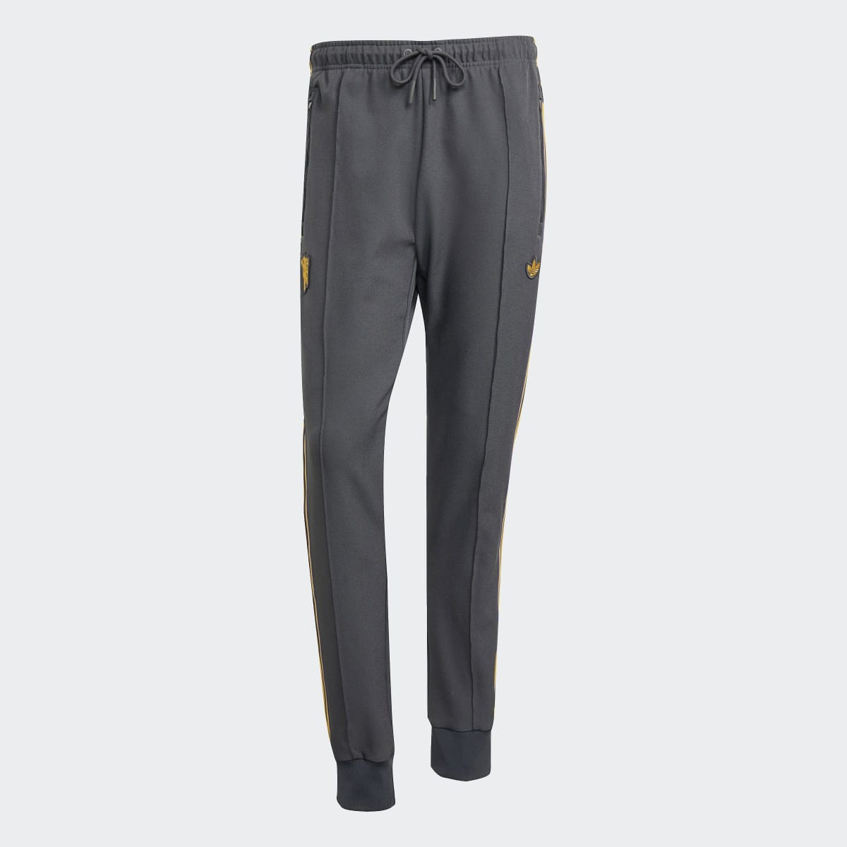 Calças de Homem Manchester United FC 2025-2026 Terrace Icons Originals Preto-6