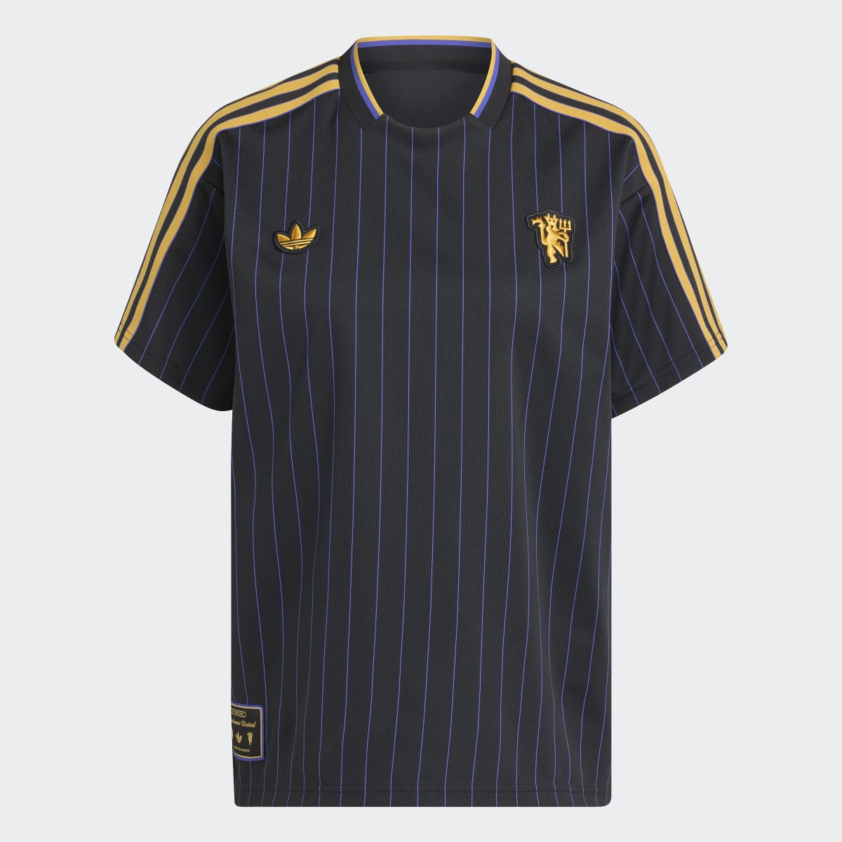 T-shirt de Homem Manchester United FC 2025-2026 Terrace Icons Originals Preto-8
