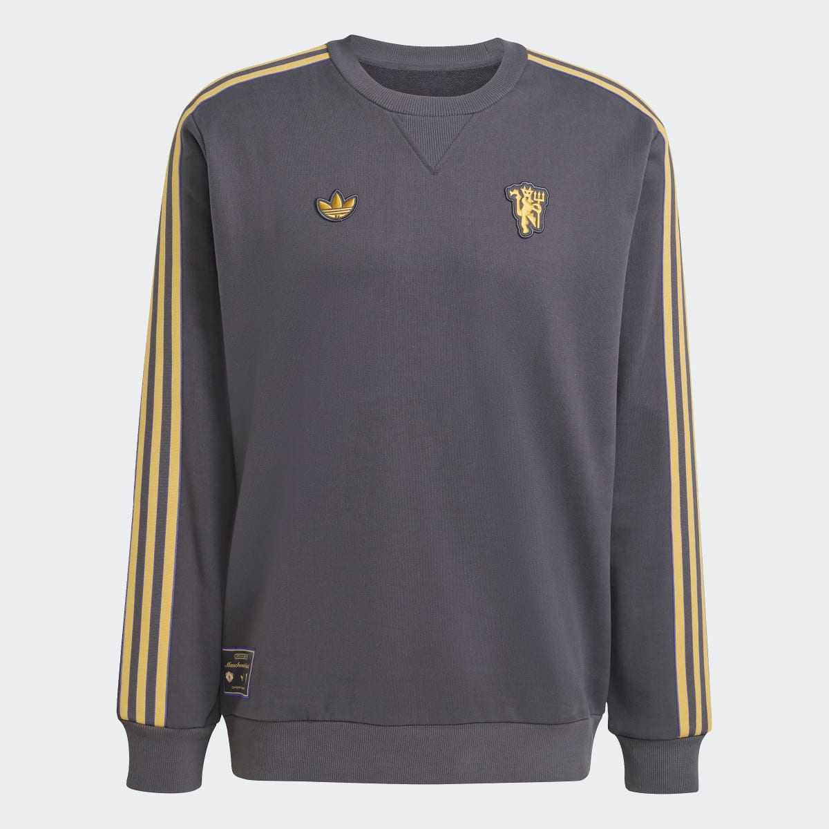Sweatshirt de Homem Manchester United FC 2025-2026 Terrace Icons Originals Preto-6