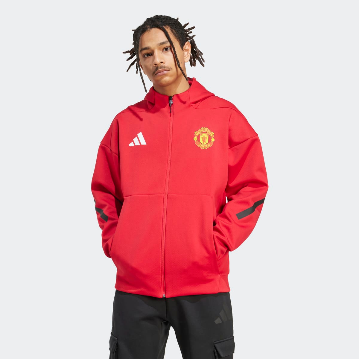 Casaco de Homem Manchester United FC 2025-2026 Z.N.E. Anthem Vermelho-1