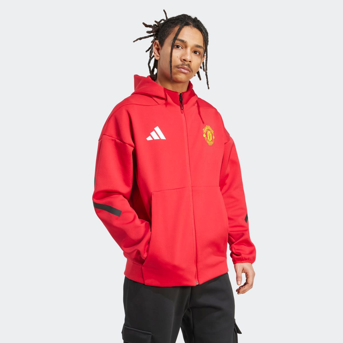 Casaco de Homem Manchester United FC 2025-2026 Z.N.E. Anthem Vermelho-3