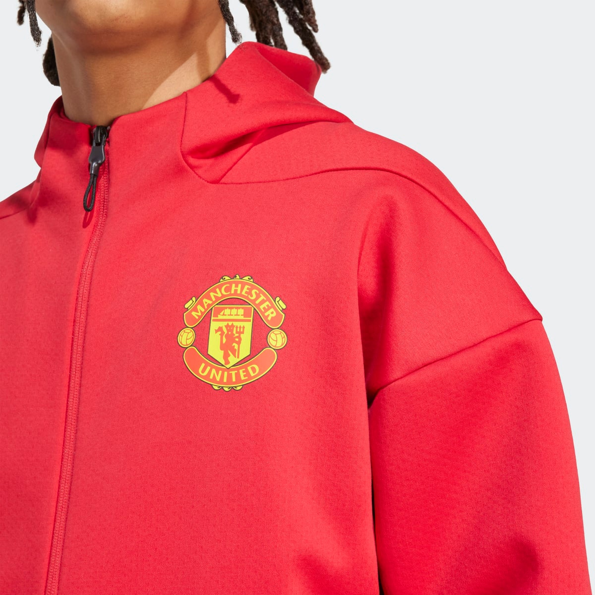 Casaco de Homem Manchester United FC 2025-2026 Z.N.E. Anthem Vermelho-5