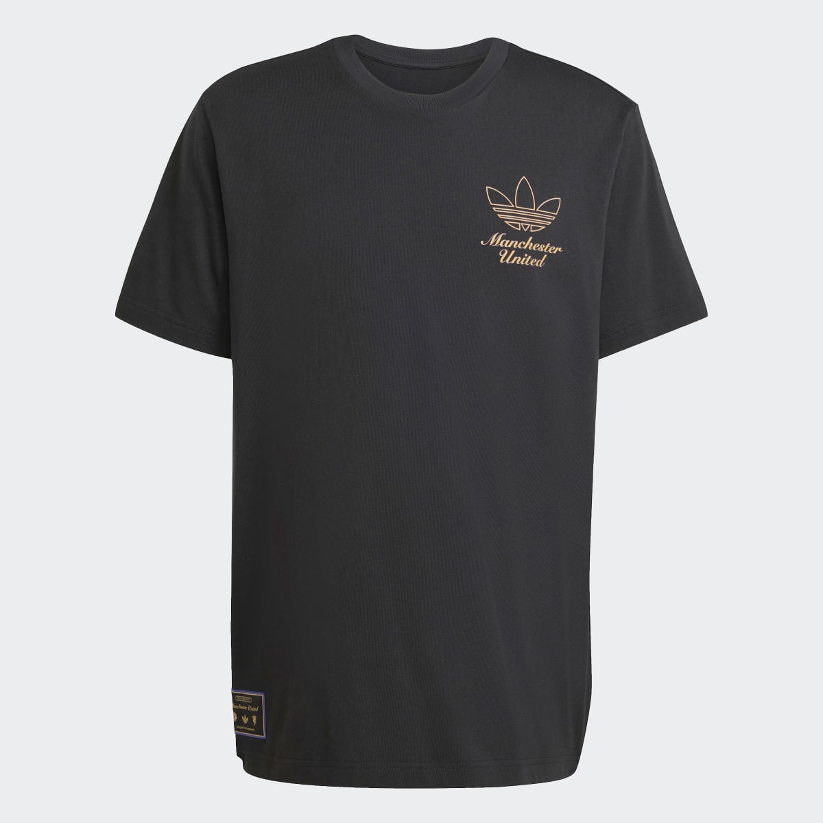 T-shirt de Homem Manchester United FC 2025-2026 Terrace Icons Graphic Originals Preto-6