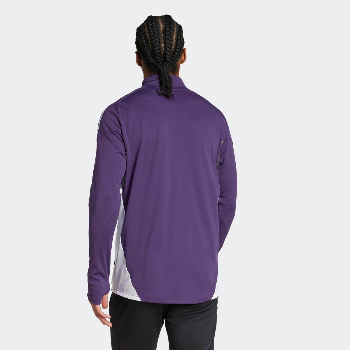T-shirt de Homem Manchester United FC 2025-2026 Tiro 25 Competition Roxo-2