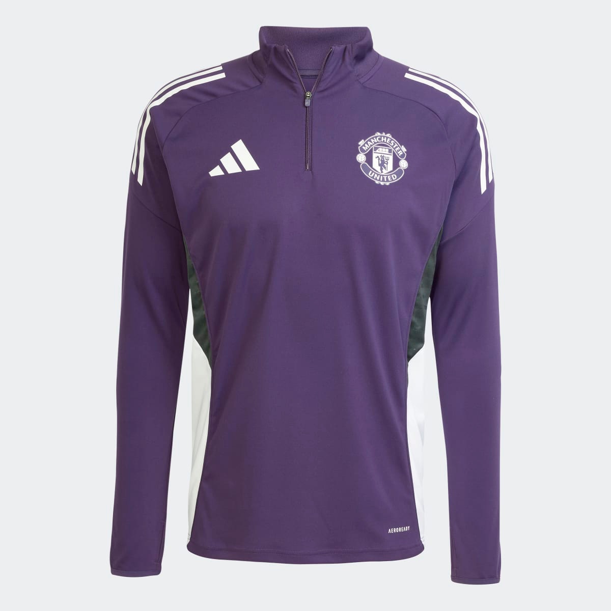 T-shirt de Homem Manchester United FC 2025-2026 Tiro 25 Competition Roxo-6