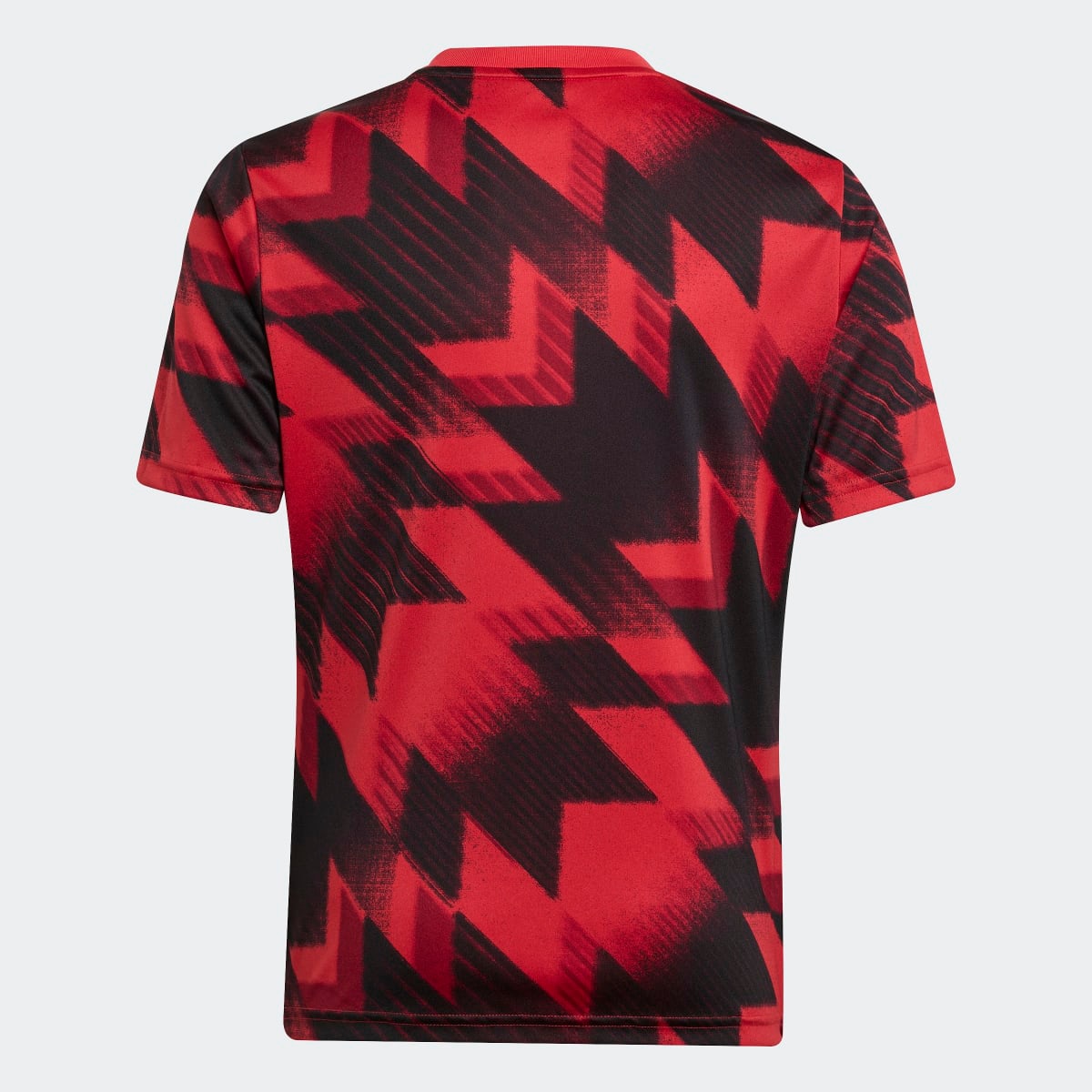 T-shirt de Criança Manchester United FC 2025-2026 Aquecimento Vermelho / Preto-7