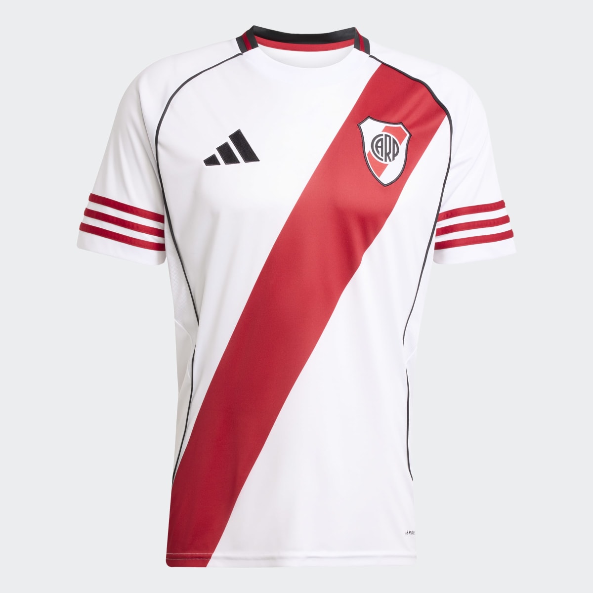 T-shirt de Homem 1.º Equipamento River Plate 2025-2026 Branco / Vermelho-7