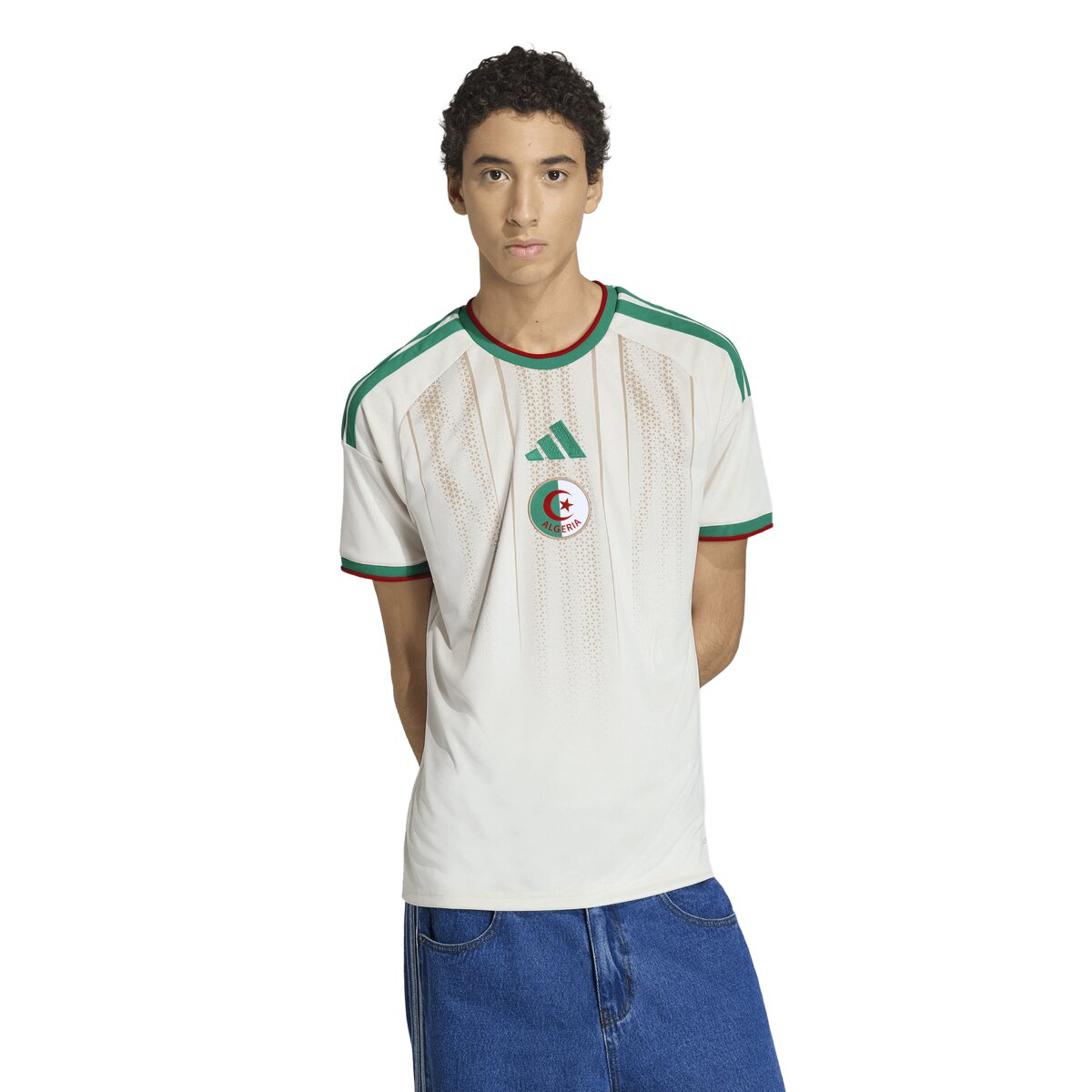 Imagem 0 de T-shirt de Homem 1.º Equipamento Argélia Mundial 2026