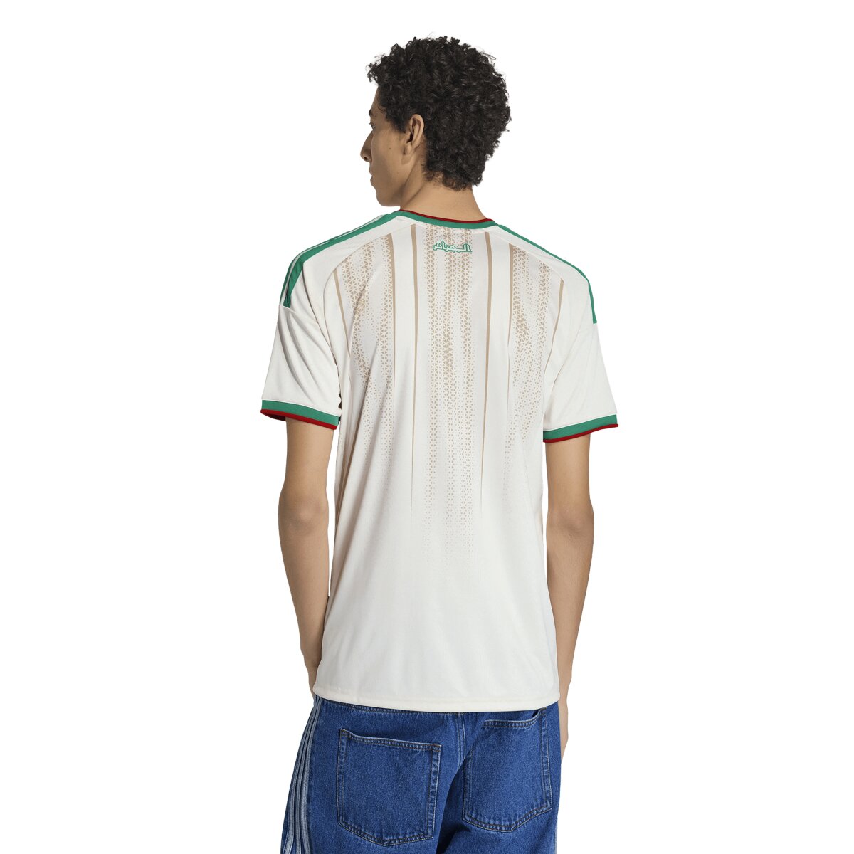 T-shirt de Homem 1.º Equipamento Argélia Mundial 2026 Branco-2