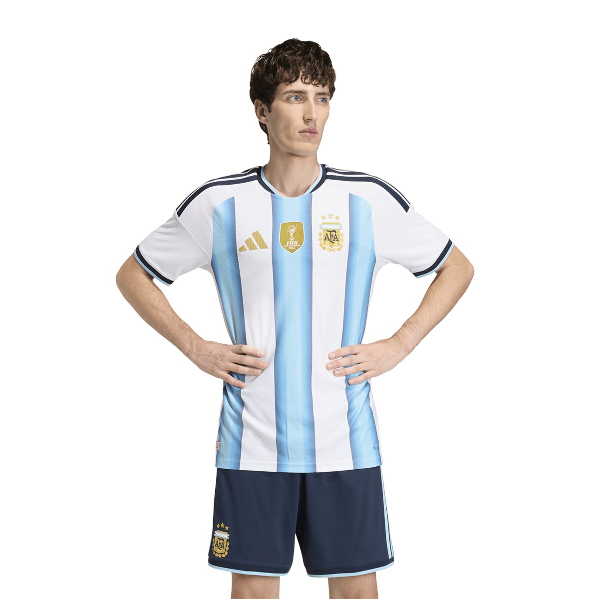 Imagem 0 de T-shirt de Homem 1.º Equipamento Argentina Mundial 2026 Authentic