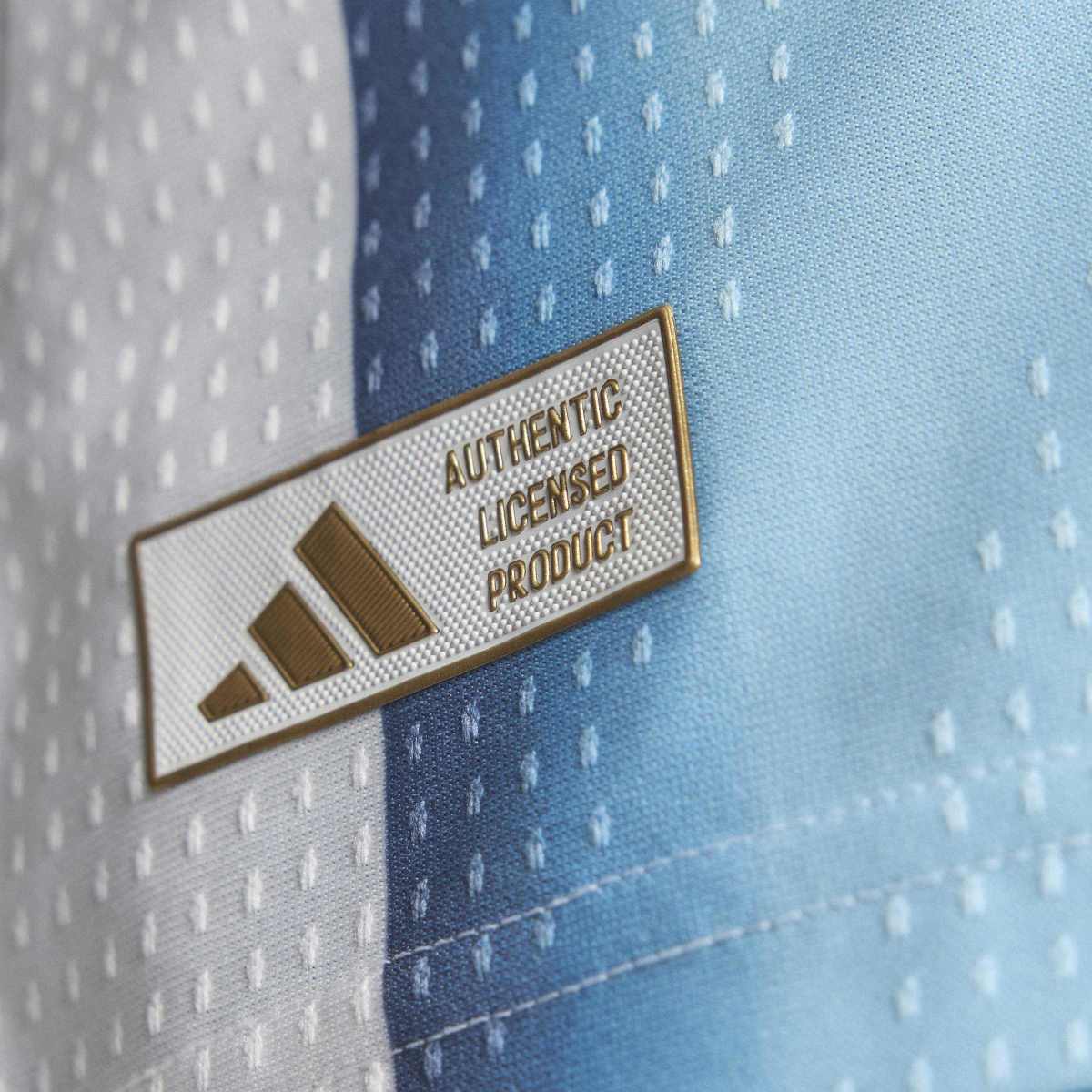 T-shirt de Homem 1.º Equipamento Argentina Mundial 2026 Authentic Branco / Azul-11
