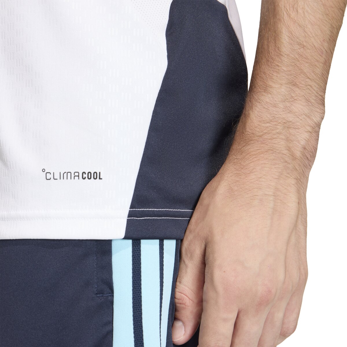 T-shirt de Homem Argentina Mundial 2026 Tiro Treino Branco-6