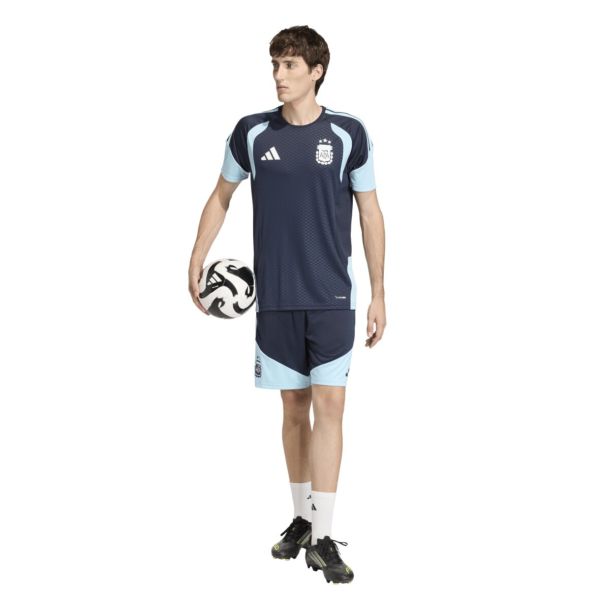 T-shirt de Homem Argentina Mundial 2026 Tiro Treino Azul-marinho-4