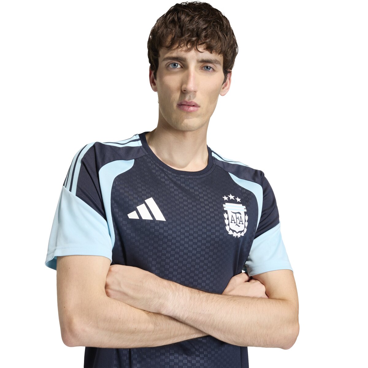 T-shirt de Homem Argentina Mundial 2026 Tiro Treino Azul-marinho-5