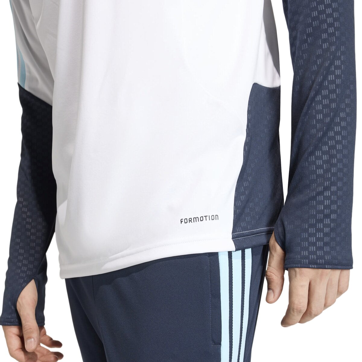 T-shirt de Homem Argentina Mundial 2026 Tiro Treino Branco-5