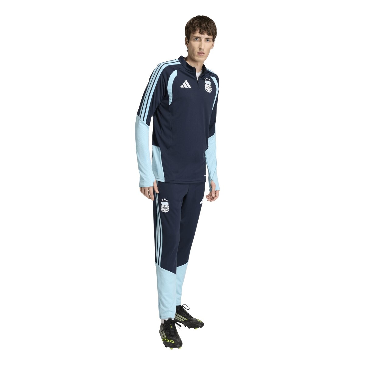 T-shirt de Homem Argentina Mundial 2026 Tiro Treino Azul-marinho-3
