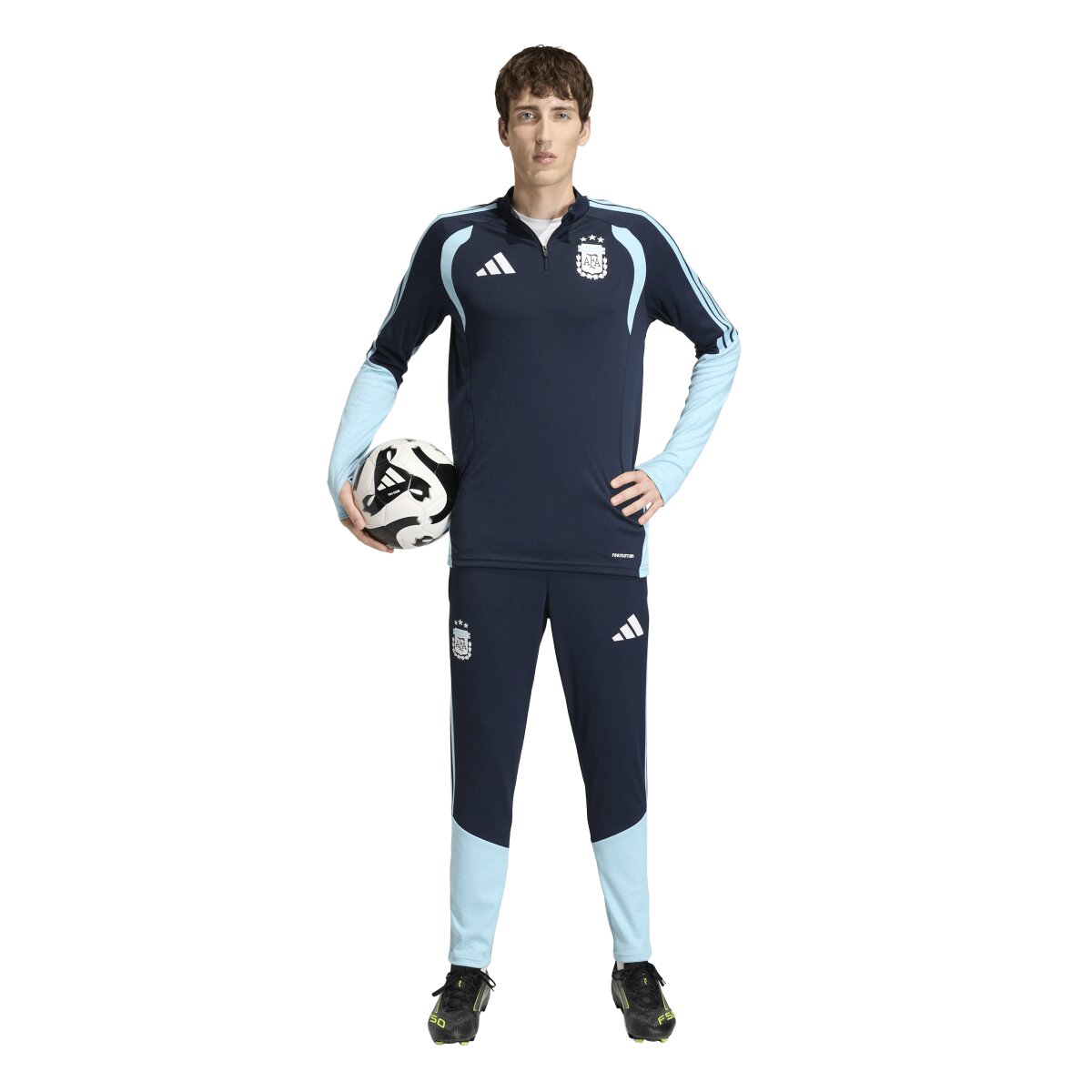 T-shirt de Homem Argentina Mundial 2026 Tiro Treino Azul-marinho-4