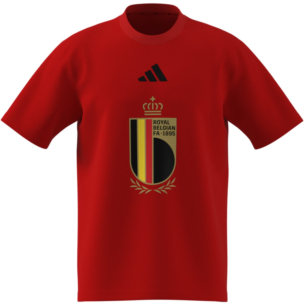 T-shirt de Homem Bélgica Mundial 2026 DNA Vermelho-7