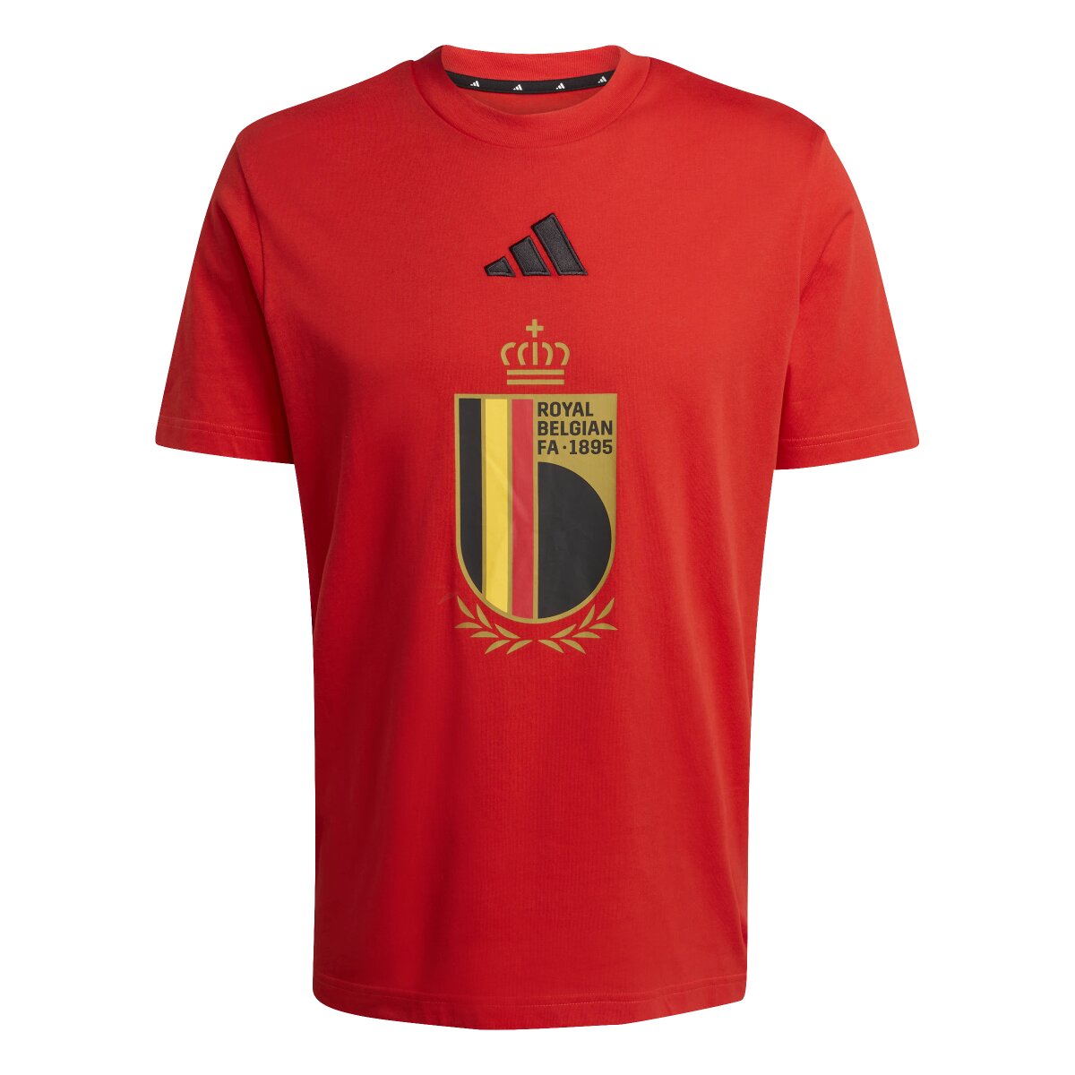 T-shirt de Homem Bélgica Mundial 2026 DNA Vermelho-8