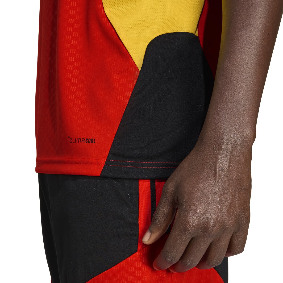 T-shirt de Homem Bélgica Mundial 2026 Tiro Treino Vermelho-6