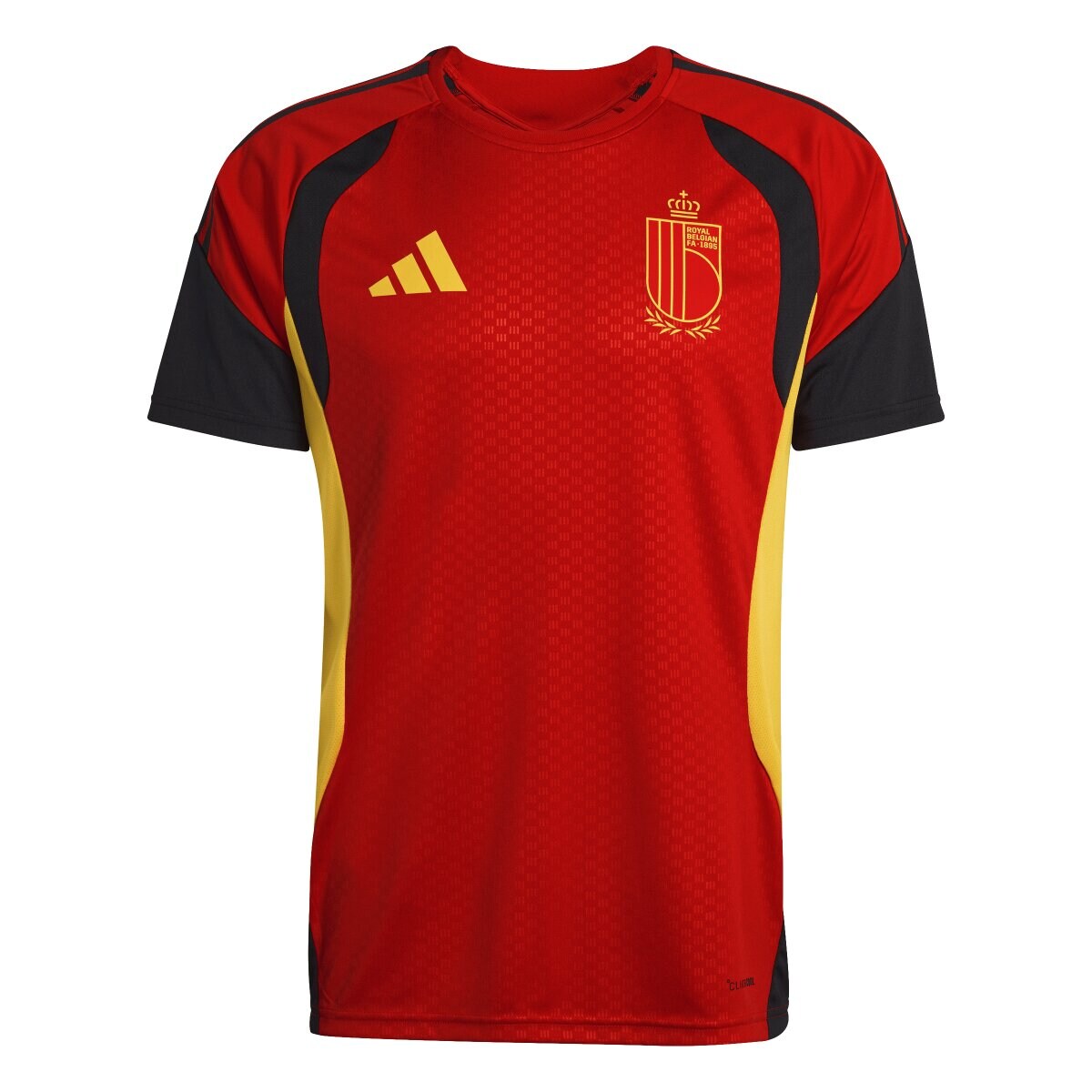 T-shirt de Homem Bélgica Mundial 2026 Tiro Treino Vermelho-7