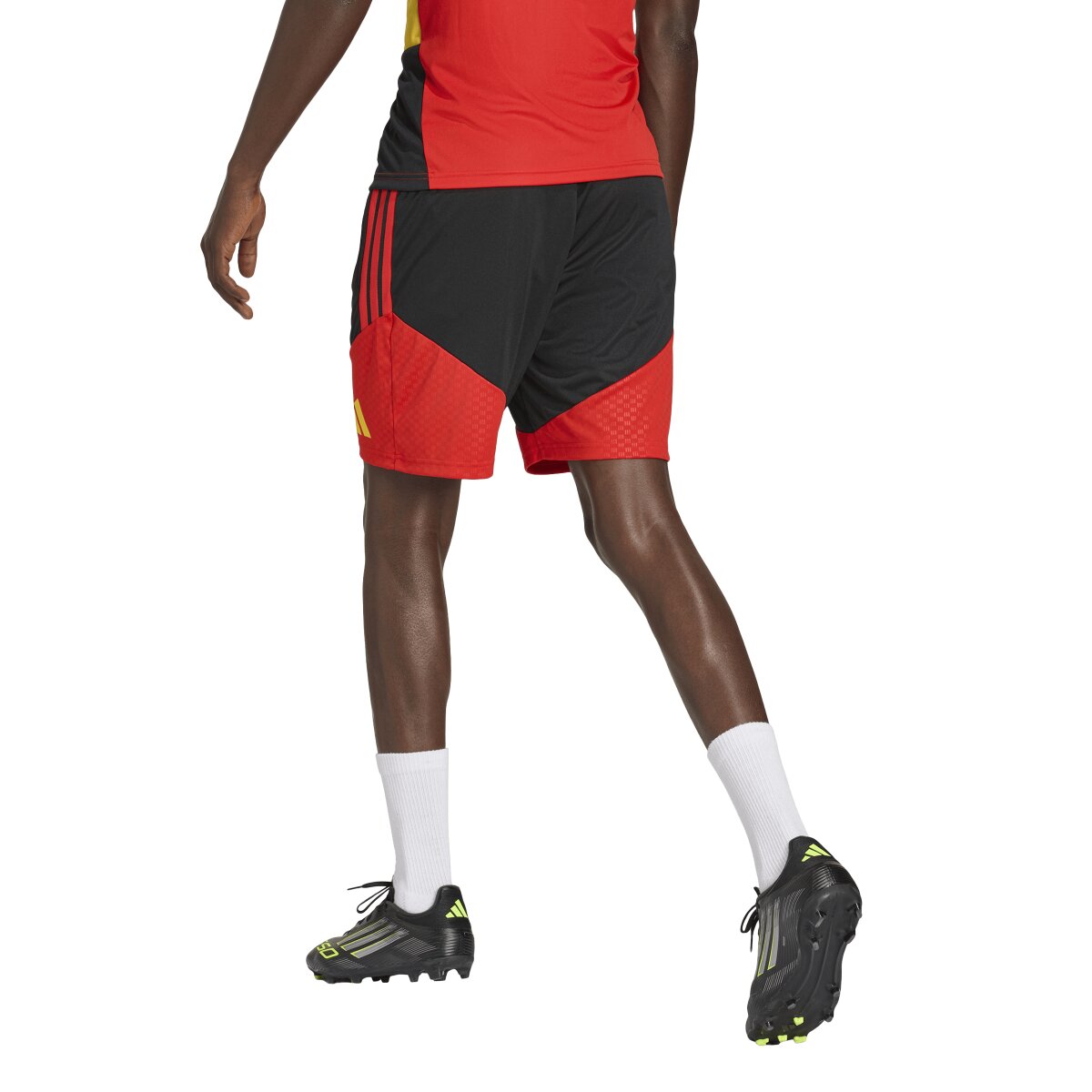 Calções de Homem Bélgica Mundial 2026 Tiro Treino Preto-2