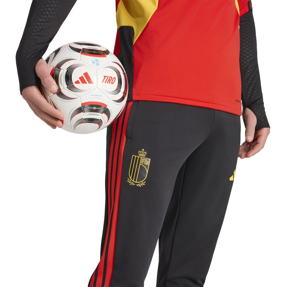 Calças de Homem Bélgica Mundial 2026 Tiro Treino Preto-6