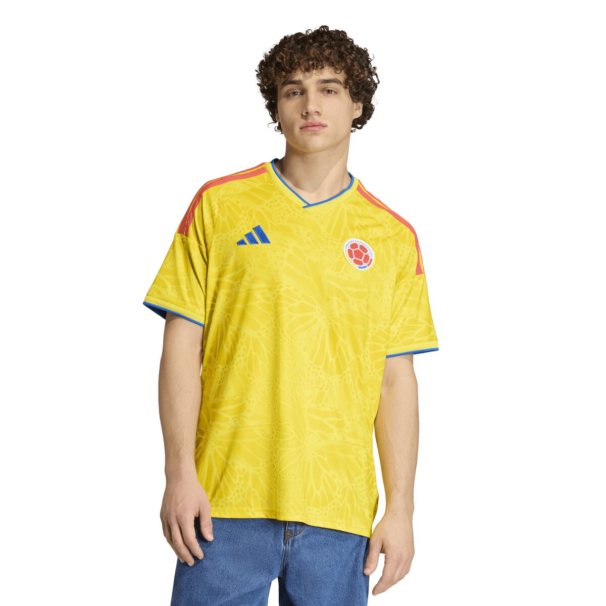 Imagem 0 de T-shirt de Homem 1.º Equipamento Colômbia Mundial 2026