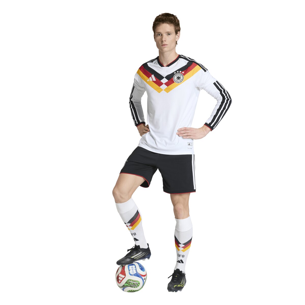 Calções de Homem 1.º Equipamento Alemanha Mundial 2026 Preto-3