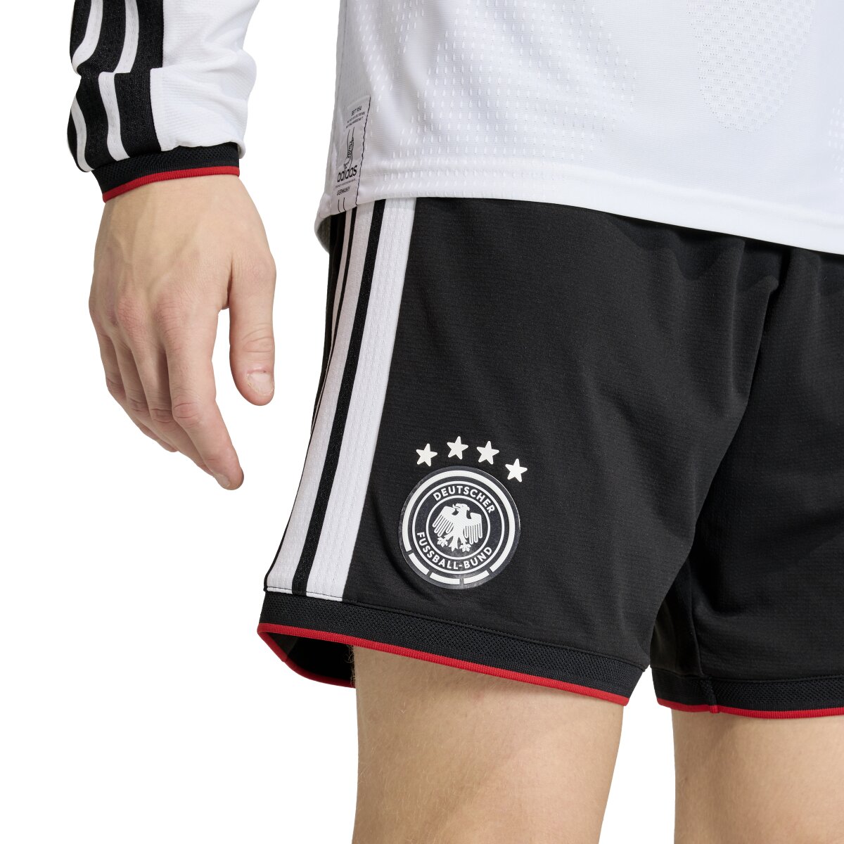Calções de Homem 1.º Equipamento Alemanha Mundial 2026 Preto-4