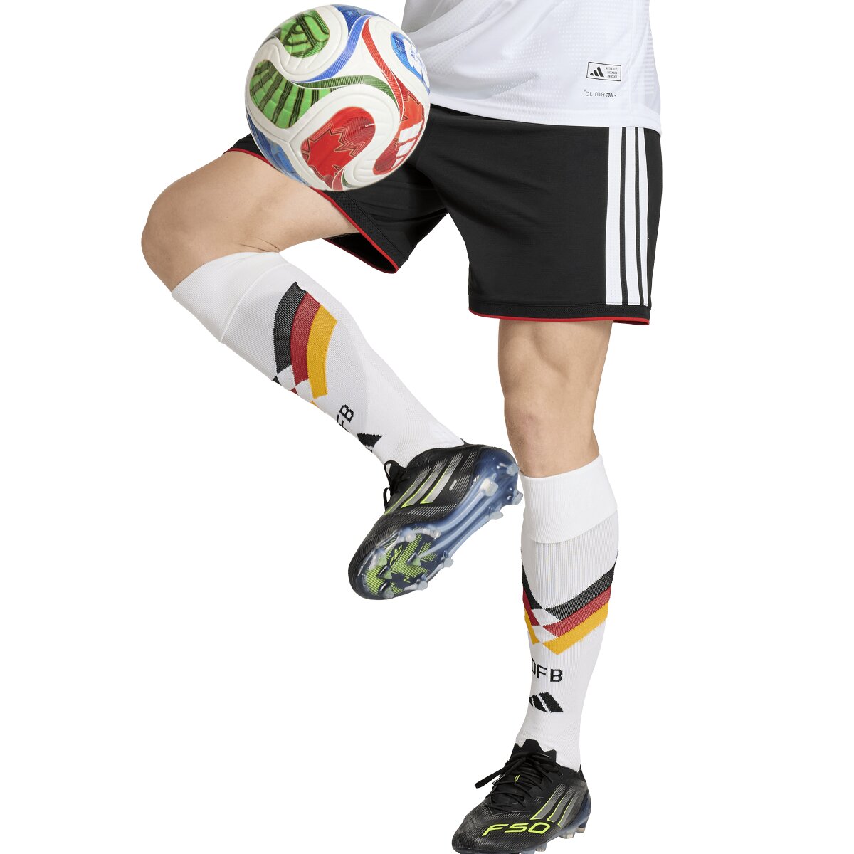 Calções de Homem 1.º Equipamento Alemanha Mundial 2026 Preto-5
