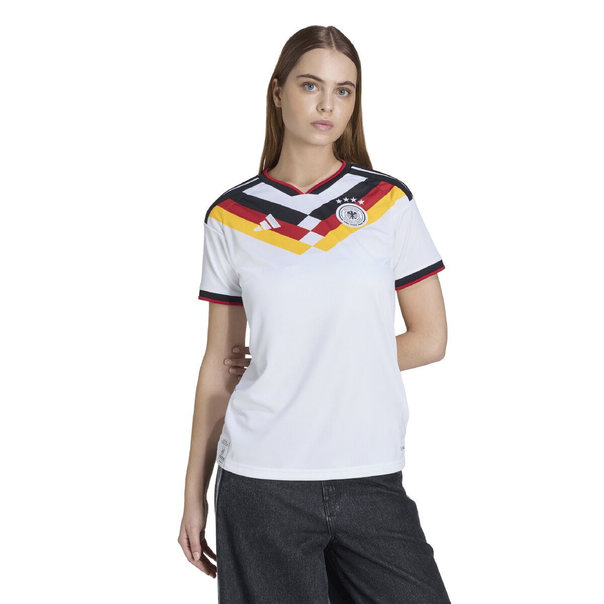 Imagem 0 de T-shirt de Mulher 1.º Equipamento Alemanha Mundial 2026