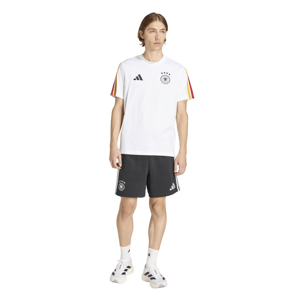 T-shirt de Homem Alemanha Mundial 2026 DNA Branco-3