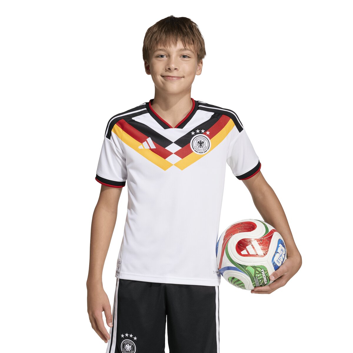 Imagem 0 de T-shirt de Criança 1.º Equipamento Alemanha Mundial 2026