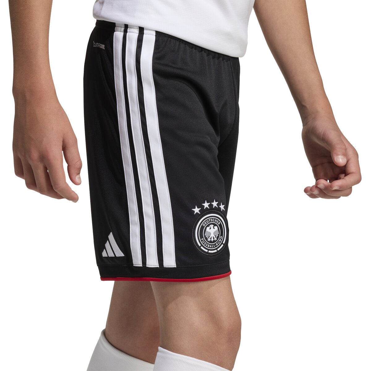 Calções de Criança 1.º Equipamento Alemanha Mundial 2026 Preto-4