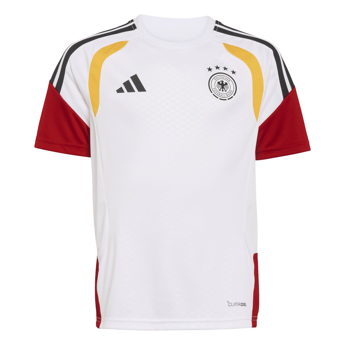 T-shirt de Criança Alemanha Mundial 2026 Tiro Treino Branco-8