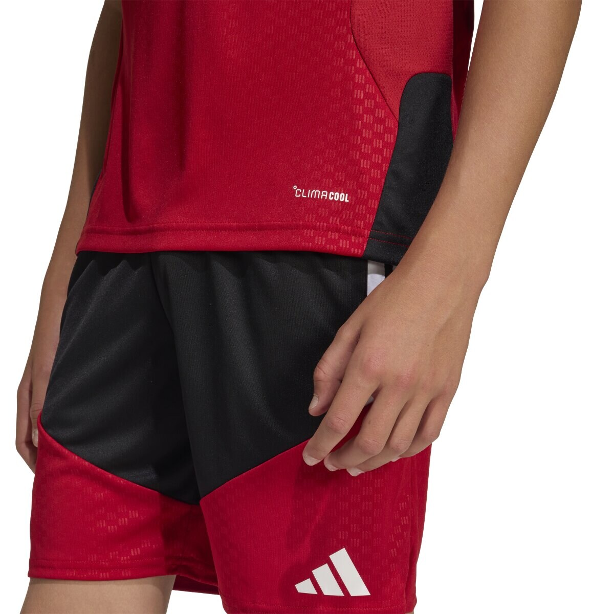 T-shirt de Criança Alemanha Mundial 2026 Tiro Treino Vermelho-5