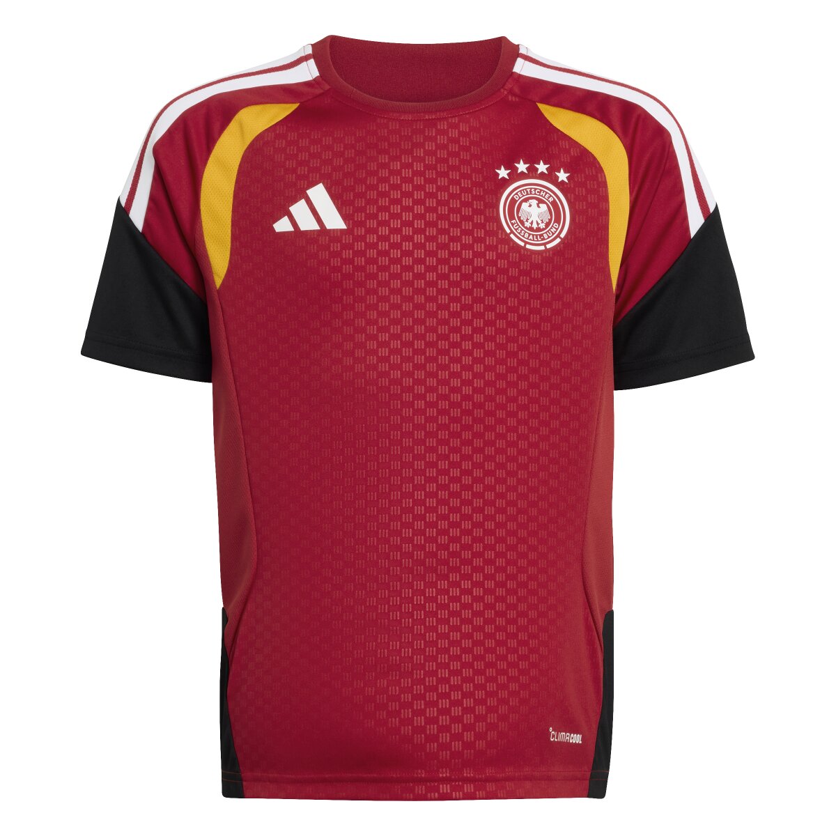 T-shirt de Criança Alemanha Mundial 2026 Tiro Treino Vermelho-8