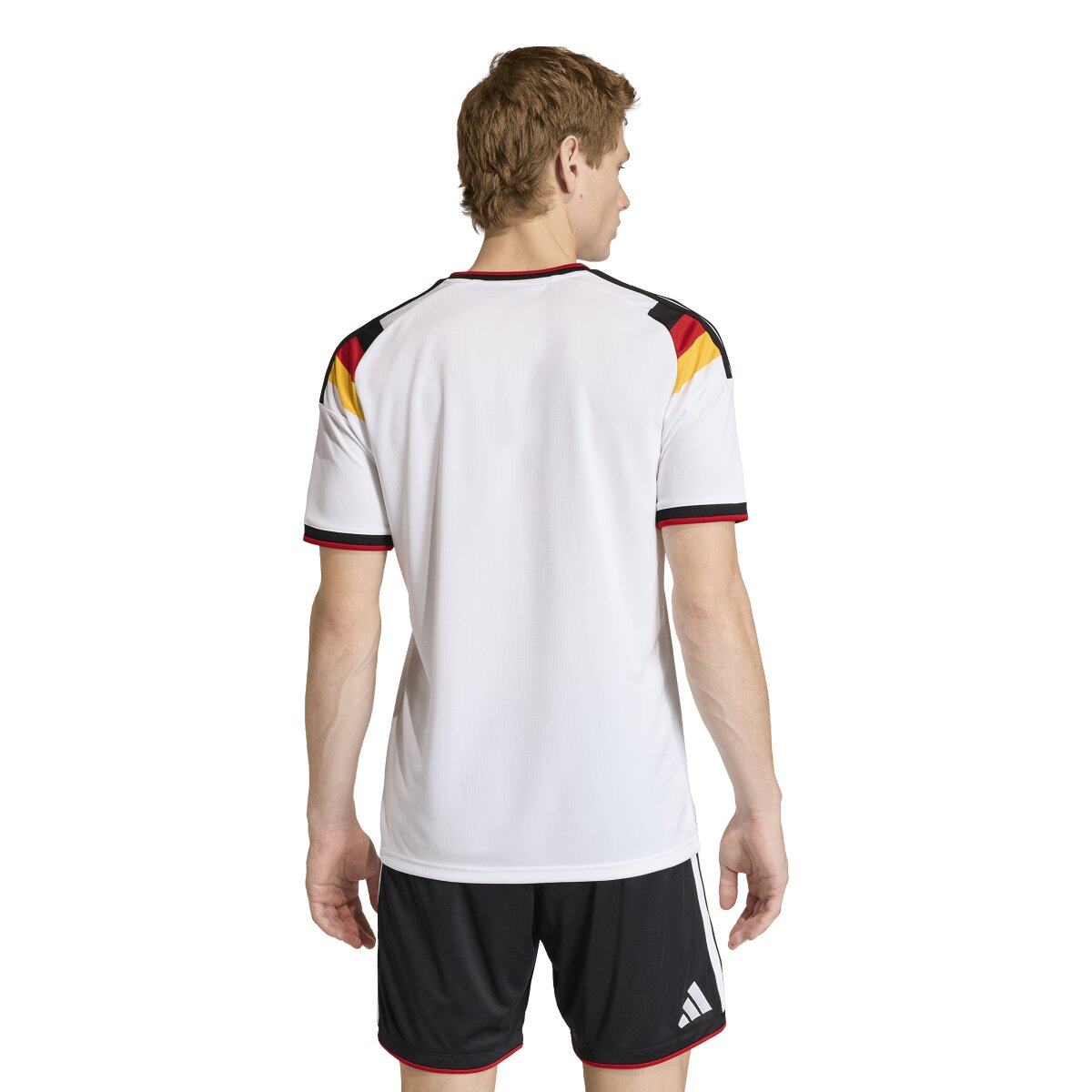 T-shirt de Homem 1.º Equipamento Alemanha Mundial 2026 Branco-2